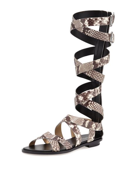 michael kors womens gladiator sandals|mk gladiator sandals.